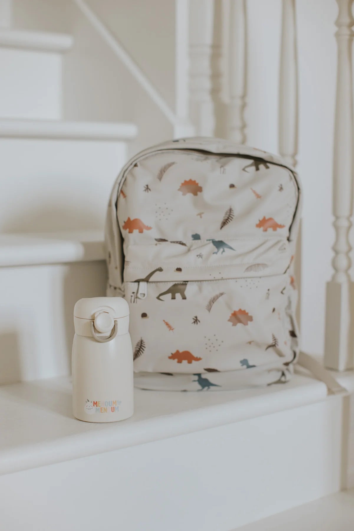 Kids Thermos Bottle Beige