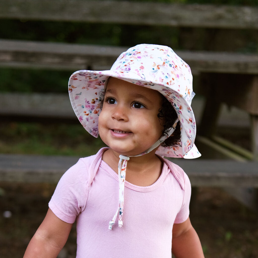 Pretty Petals Cotton Floppy Hat