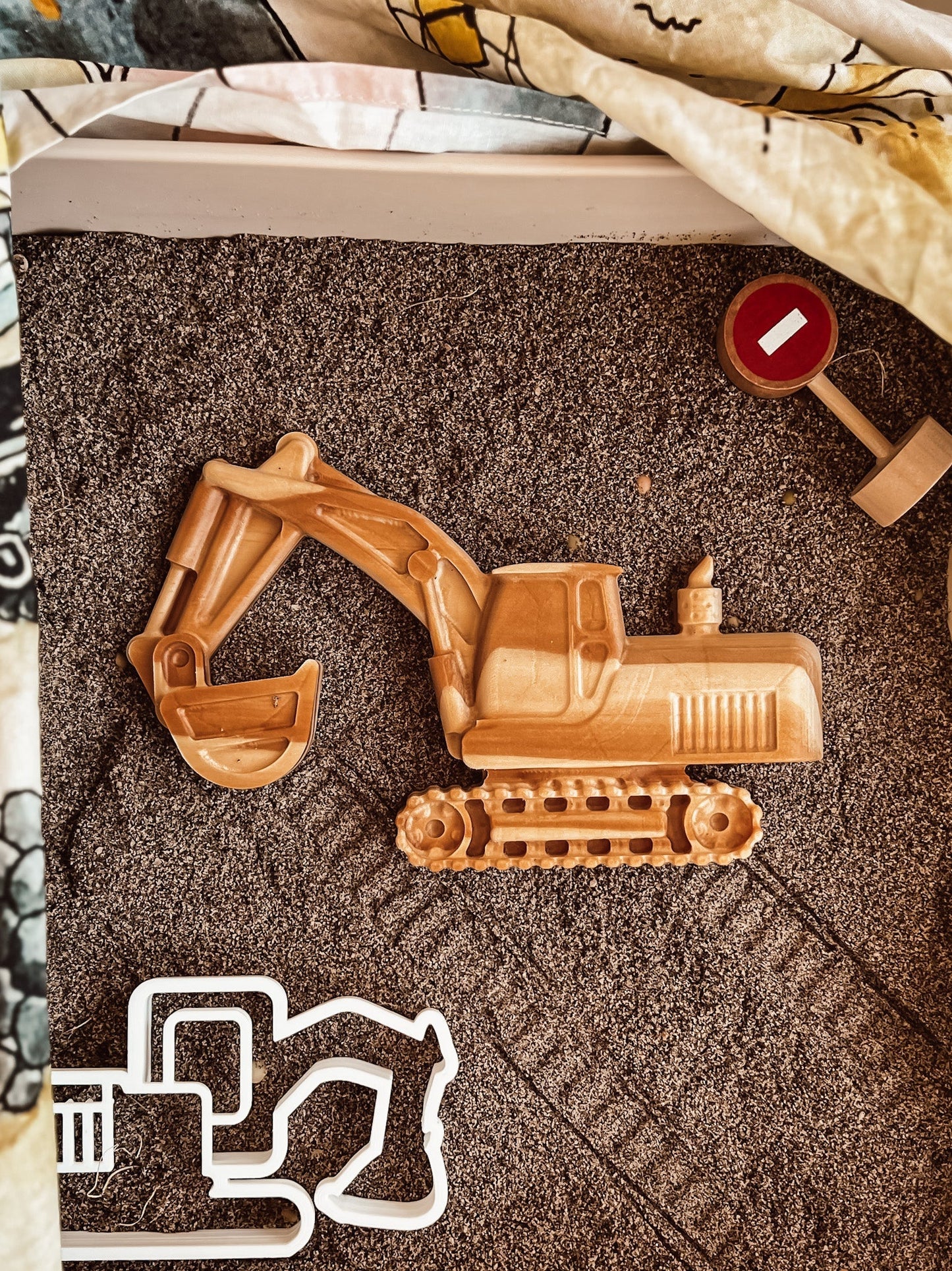 Wooden Digger Toy