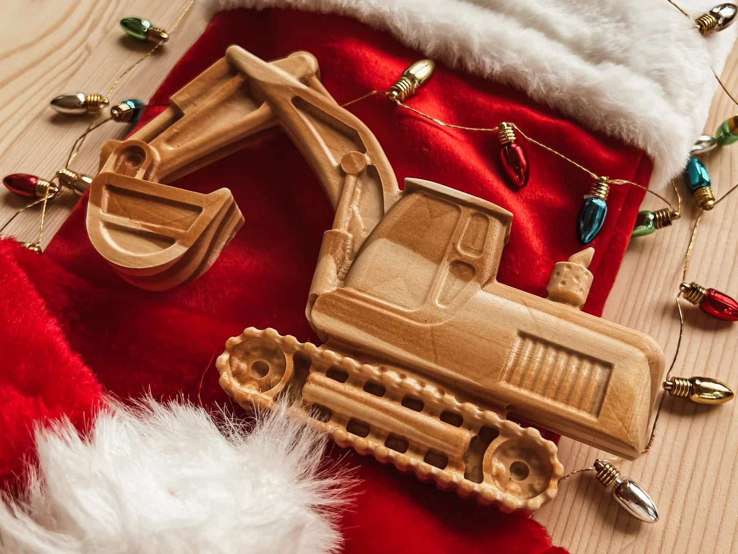 Wooden Digger Toy