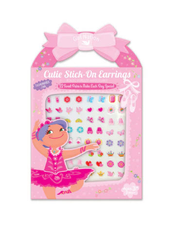 Cutie Stick-On Earrings Pretty Ballerinas