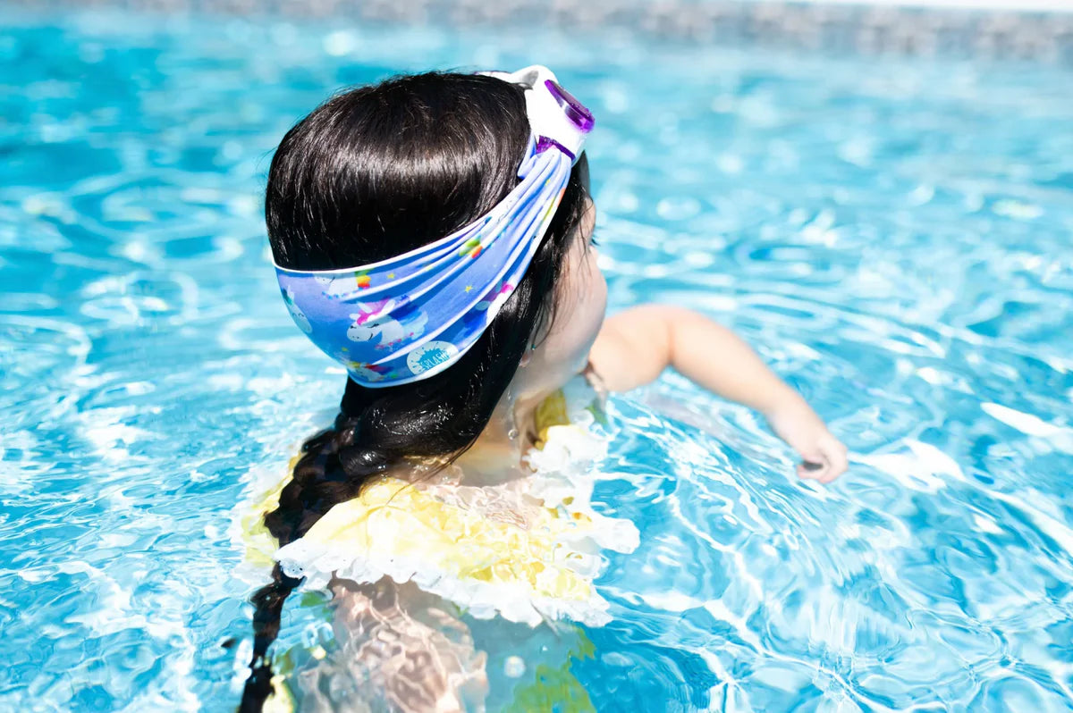 Rainbow Unicorn Swim Goggles