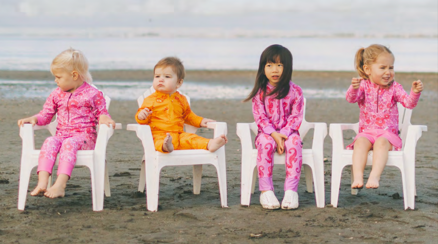 Sea Me Swim Sunsuit Hi-Vis