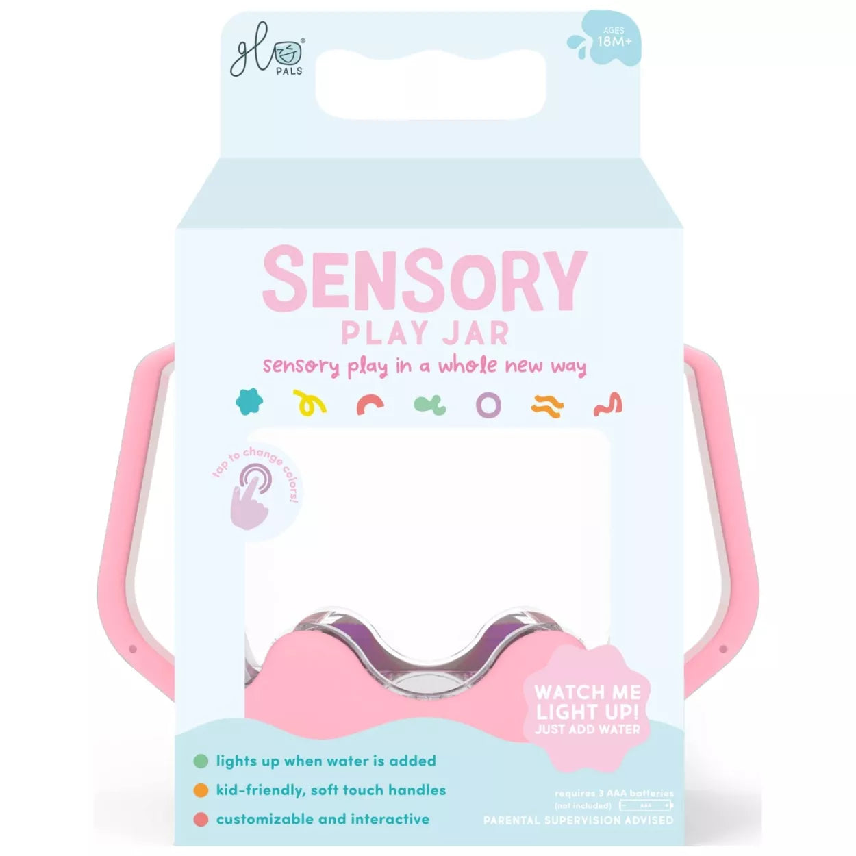 Sensory Light up Jar