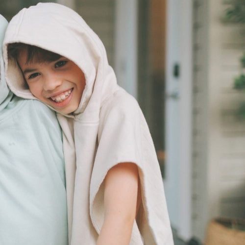 Hooded Beach Towel Oat