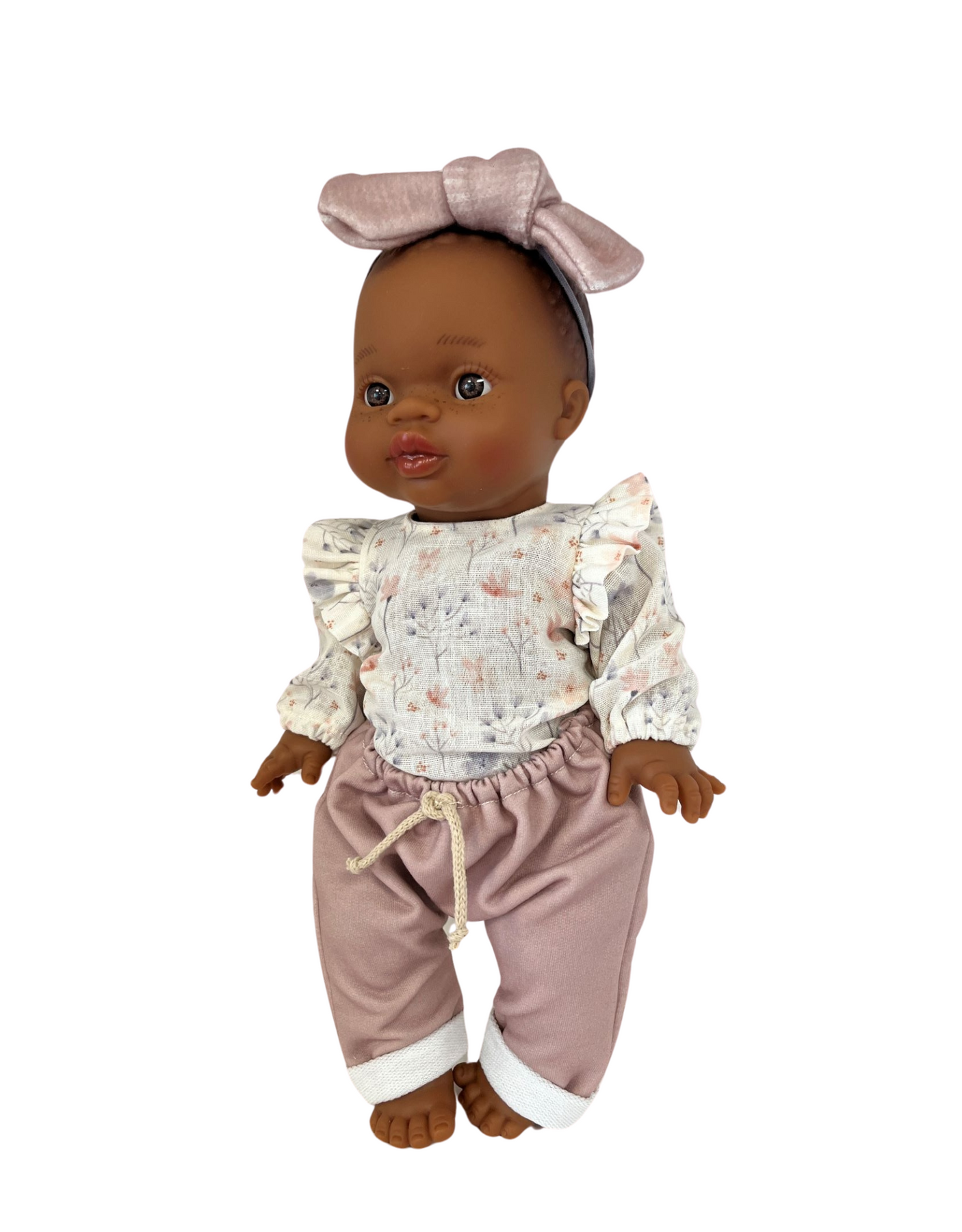Baby Gordis Doll Ruby in Floral Outfit