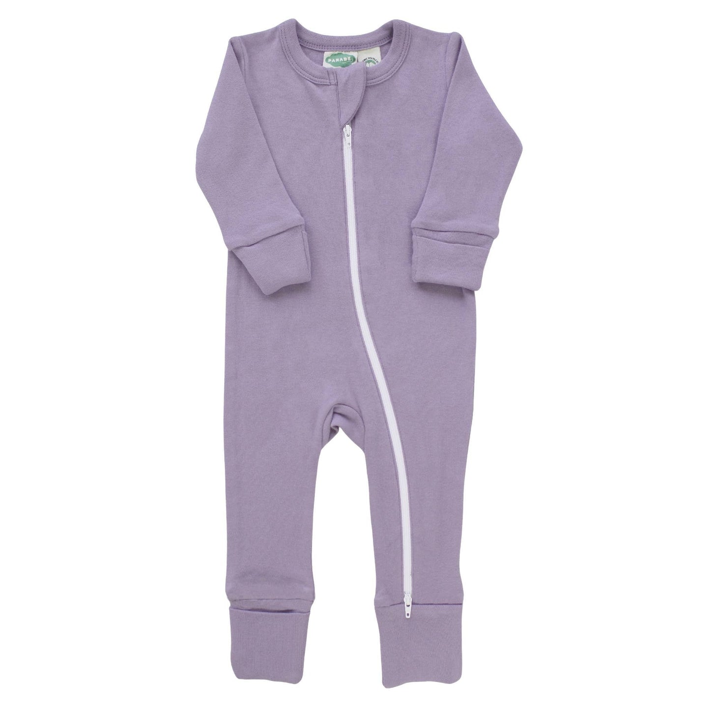 Lilac Essential Basic '2-Way' Zip Romper
