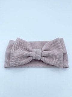 Ashen Rose Headband Bow