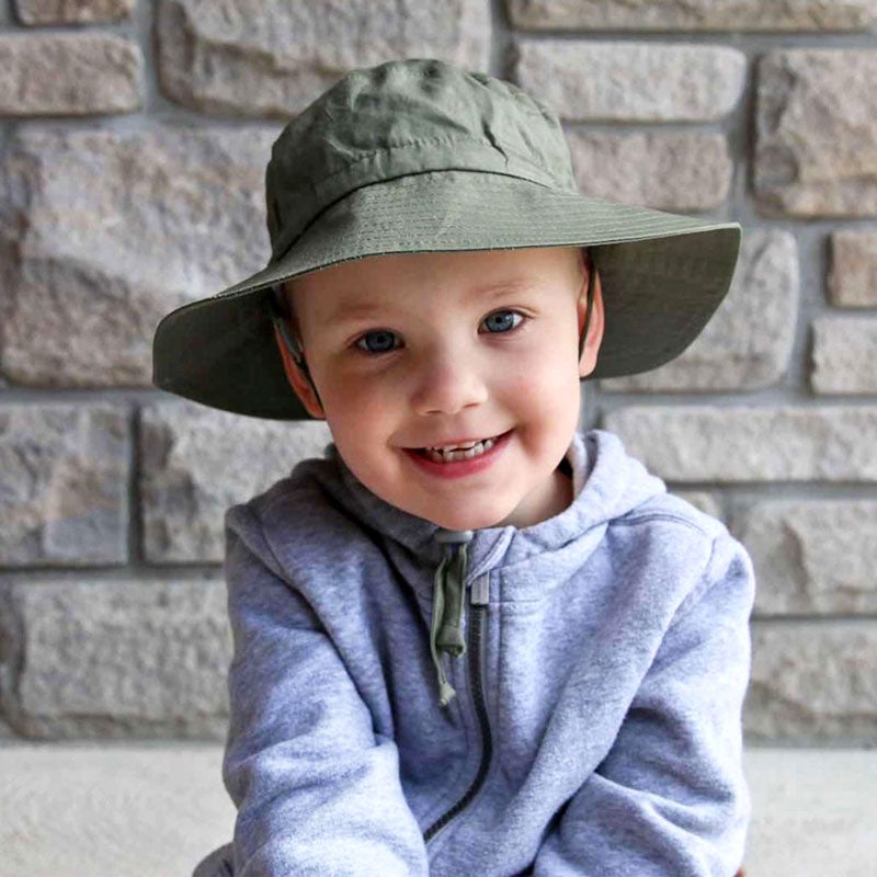 Army Green Cotton Bucket Hat