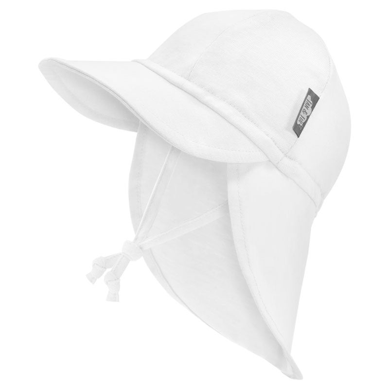 White Sun Soft Baby Cap