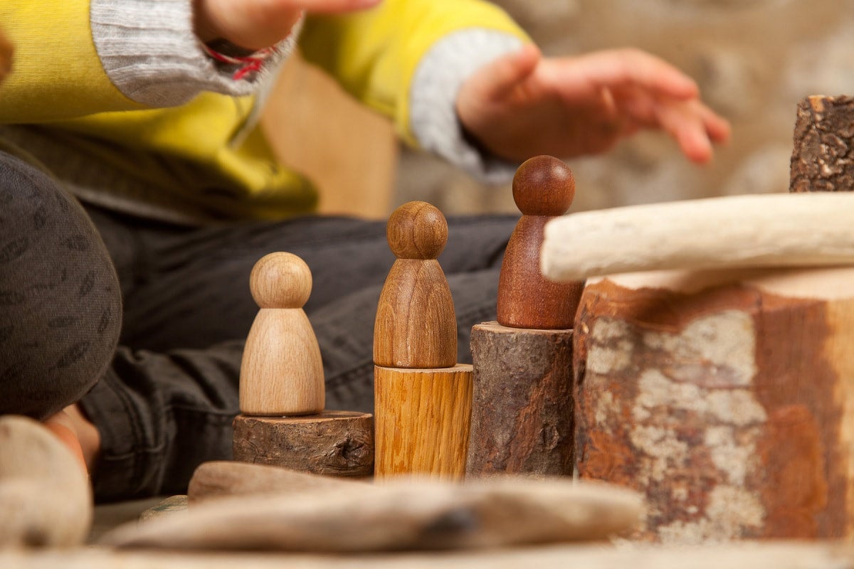 Nins in 3 Different Woods (Beech, Oak, Sapeli)- Grapat