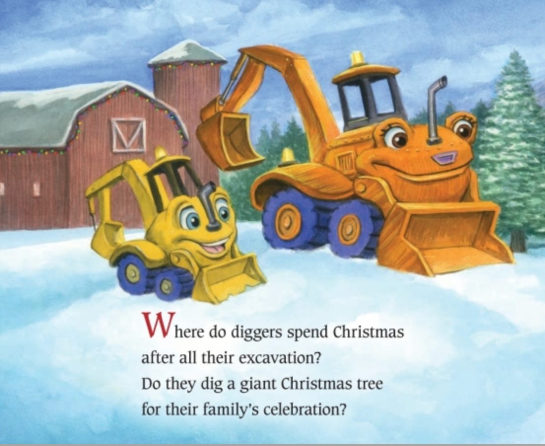 Where Do Diggers Celebrate Christmas? Book