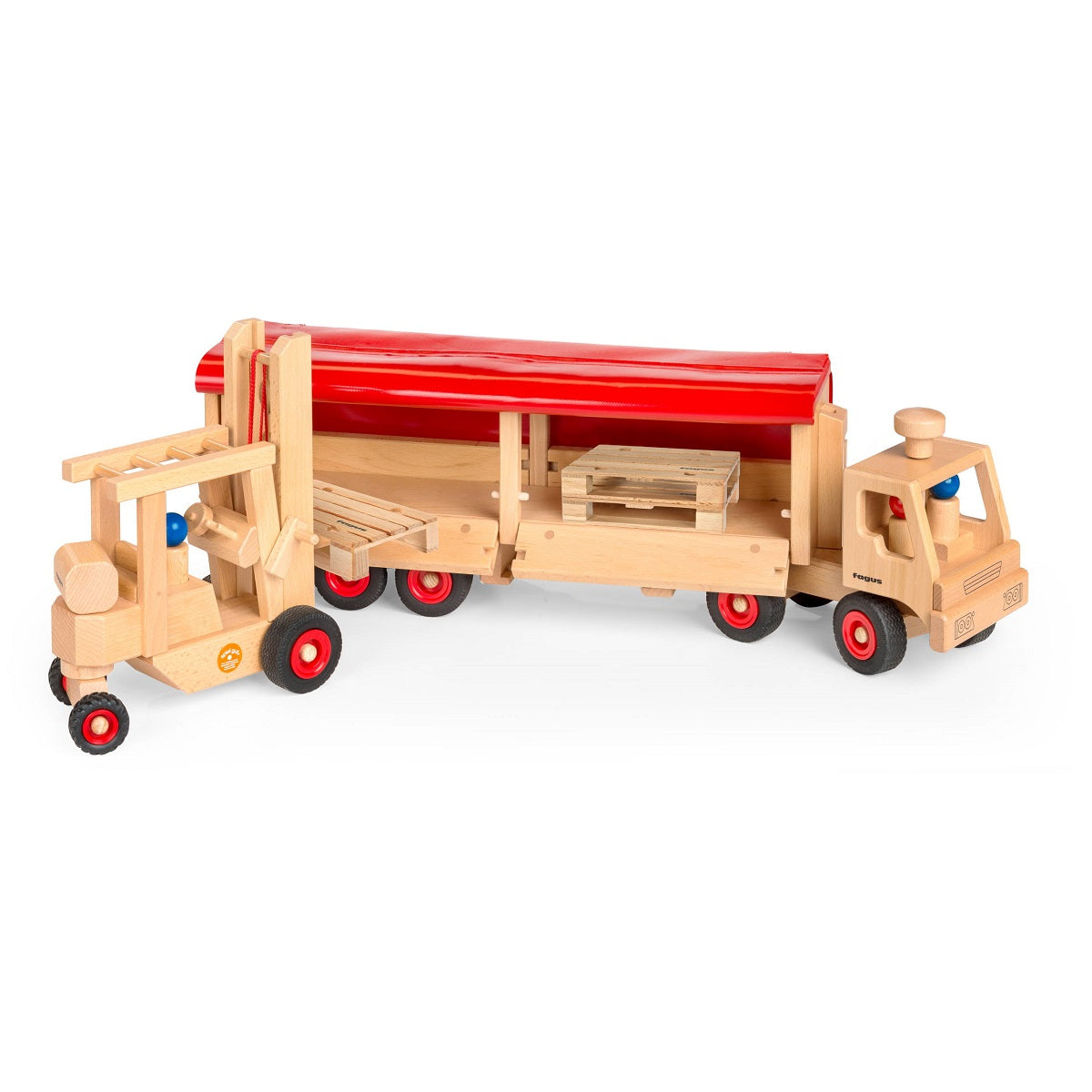 Semi-Truck and Trailer