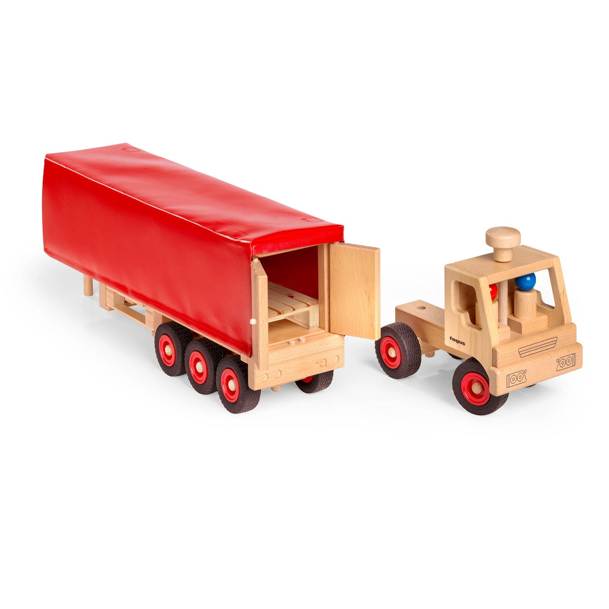 Semi-Truck and Trailer