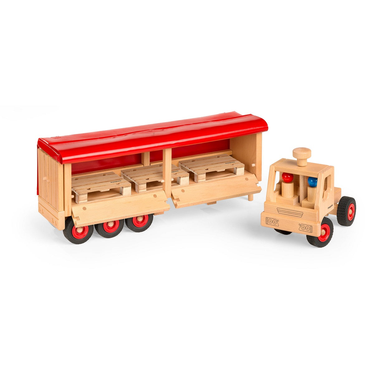 Semi-Truck and Trailer