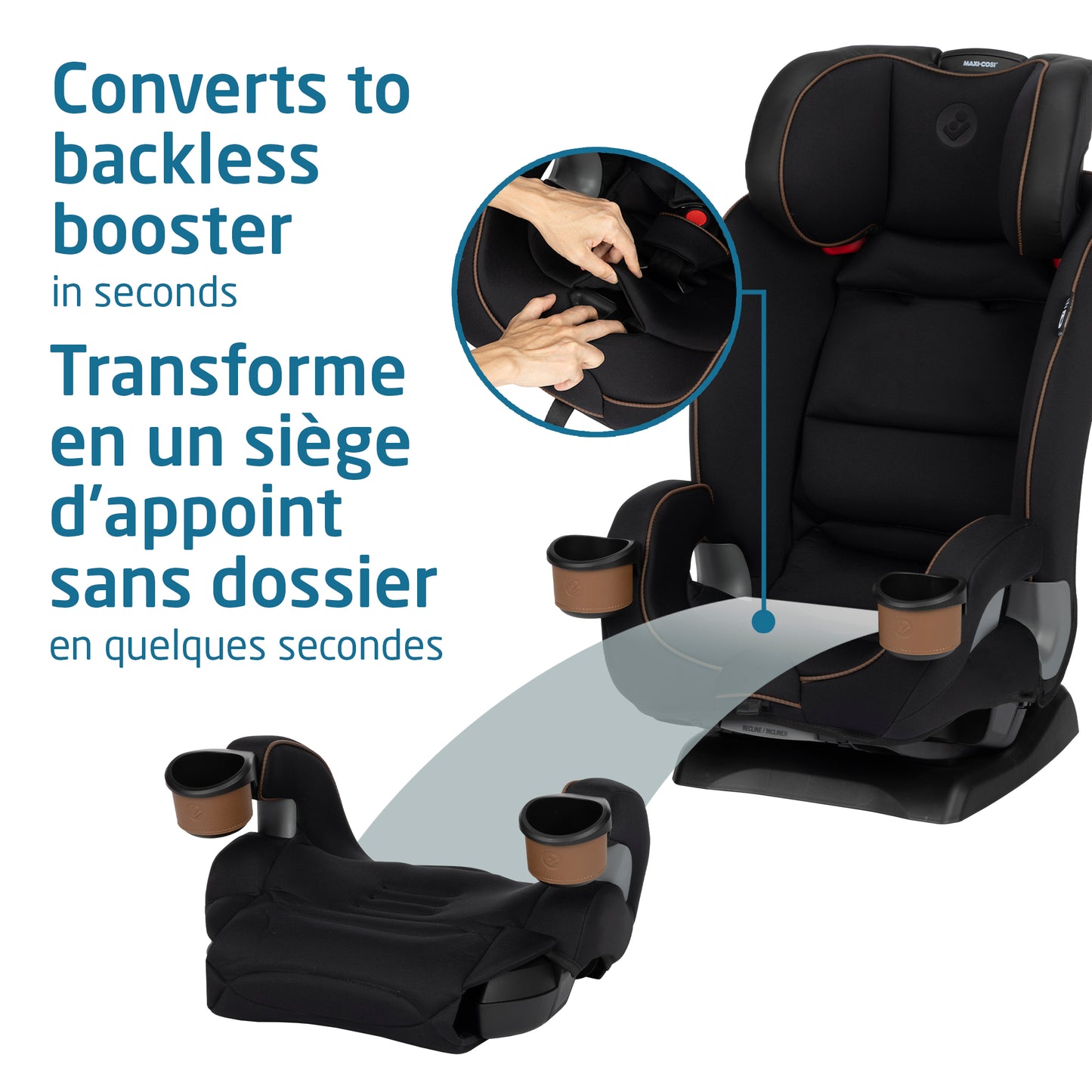 Kani All-in-One Car Seat  Designer Black