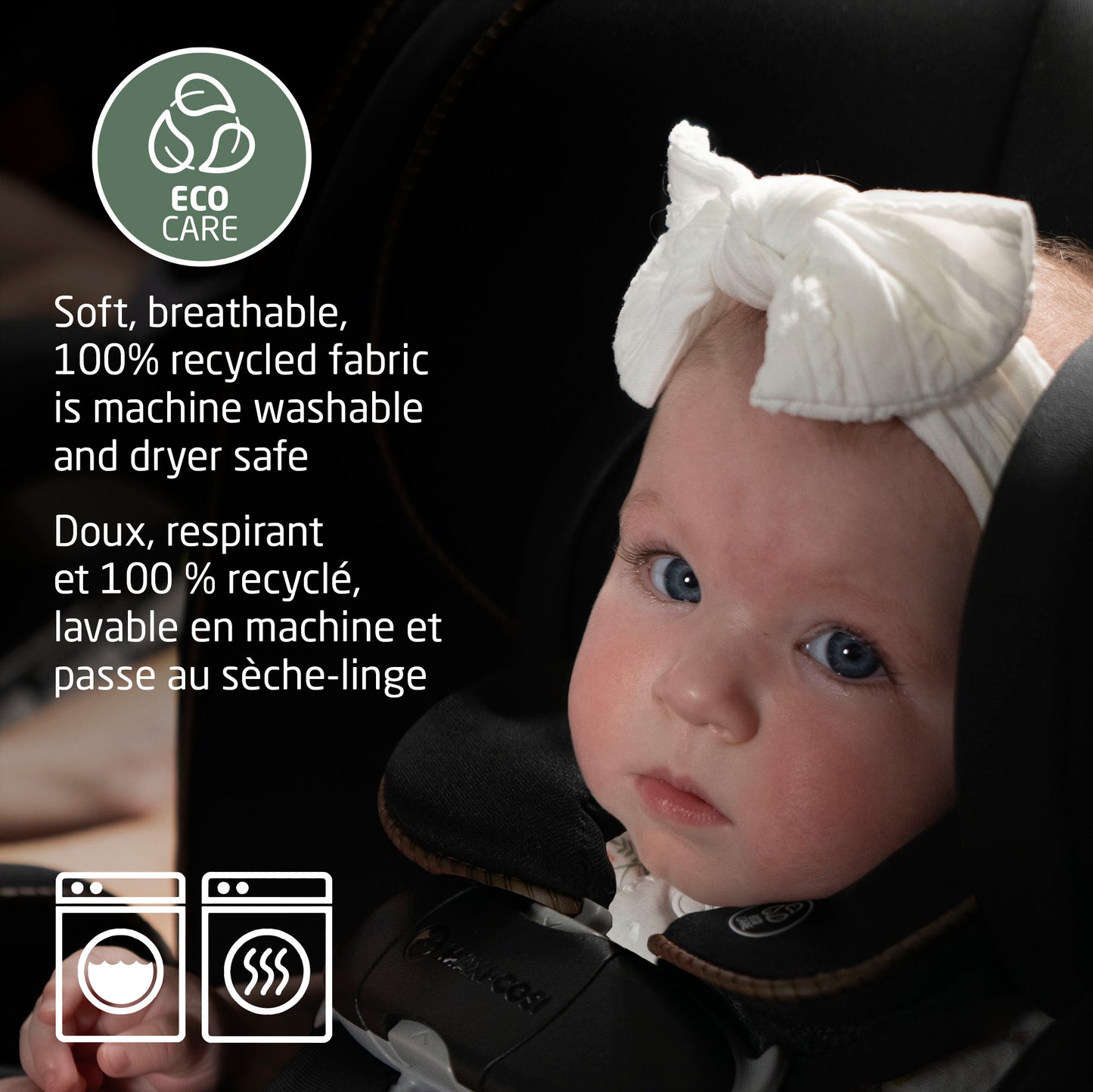 Kani All-in-One Car Seat  Designer Black