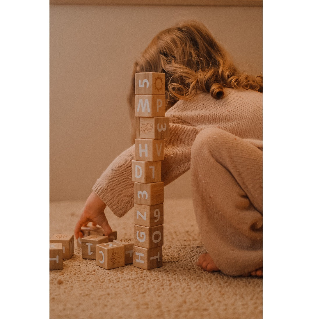 ABC Blocks Bamboo - Kinderfeets