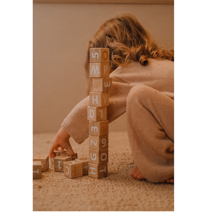 ABC Blocks Bamboo - Kinderfeets