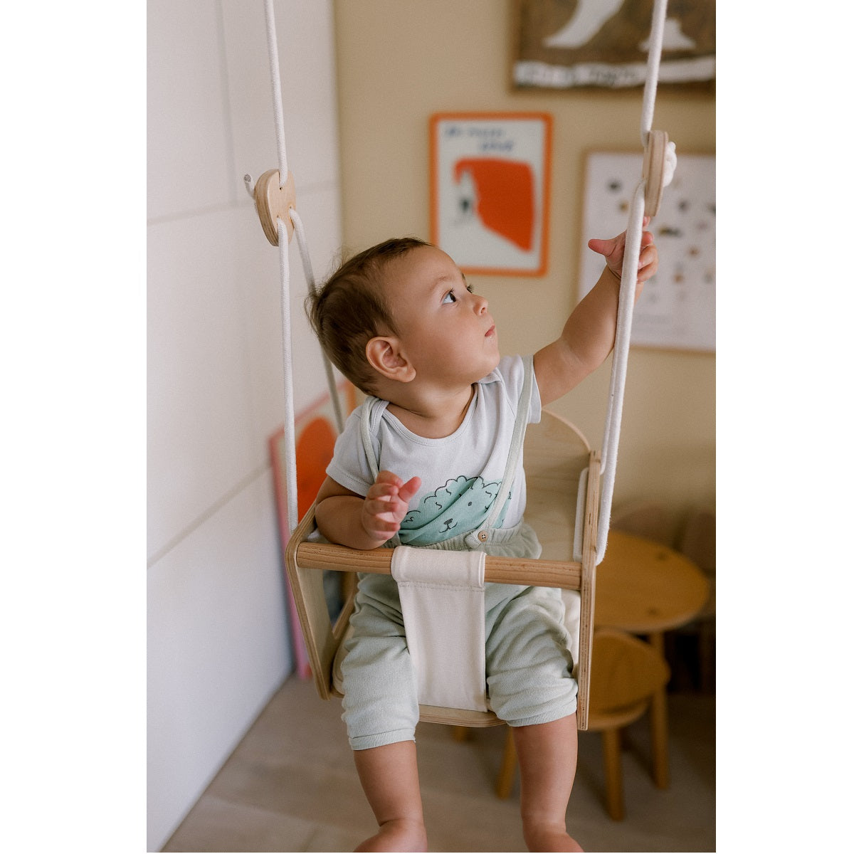 Hanging Gym Baby Swing