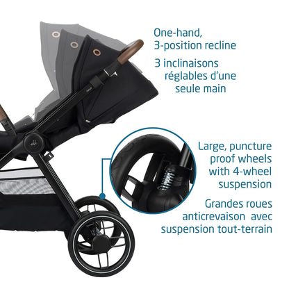 Oxford Stroller Essential Black - Maxi Cosi