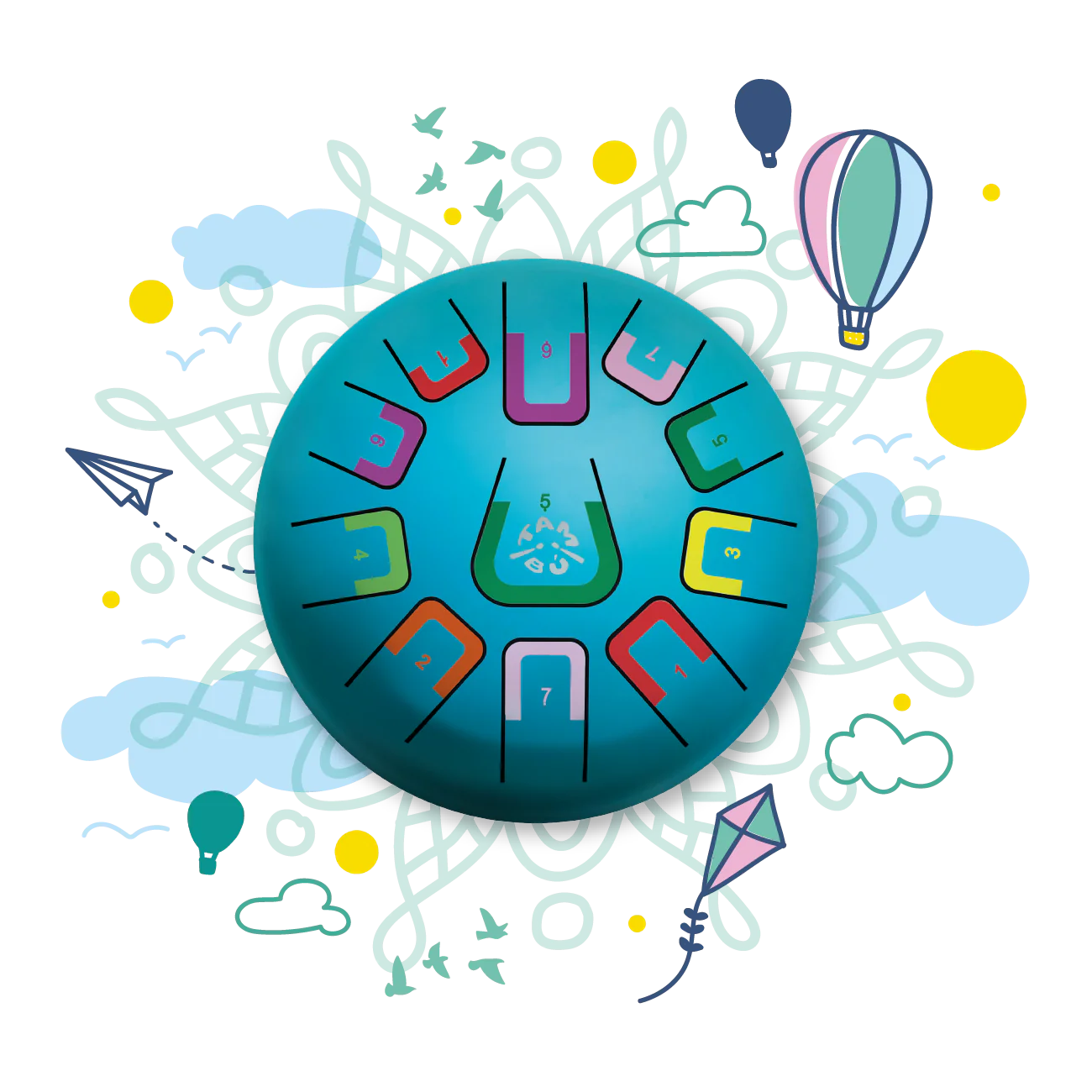 8" Tambu Tongue Drum