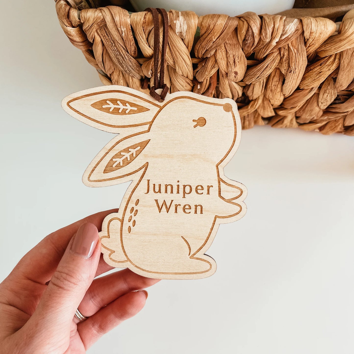 PRE-ORDER Boho Bunny Tag - The Knotty Design Co.