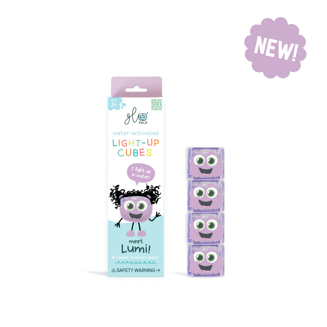 Light Up Cubes 4pk - Glo Pals