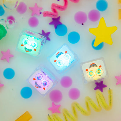 Light Up Cubes 4pk - Glo Pals
