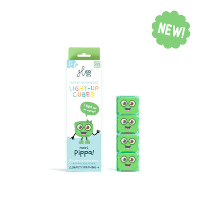 Light Up Cubes 4pk - Glo Pals