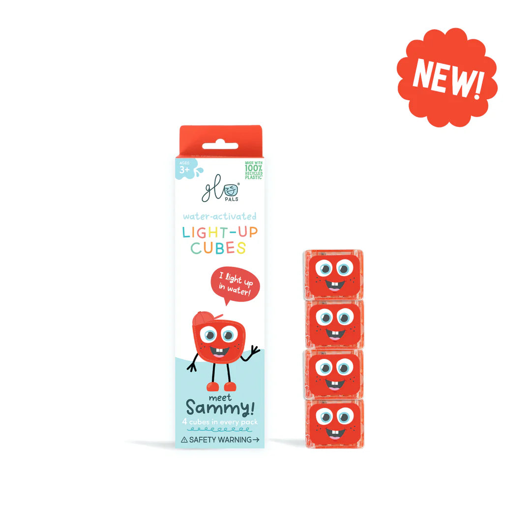 Light Up Cubes 4pk - Glo Pals