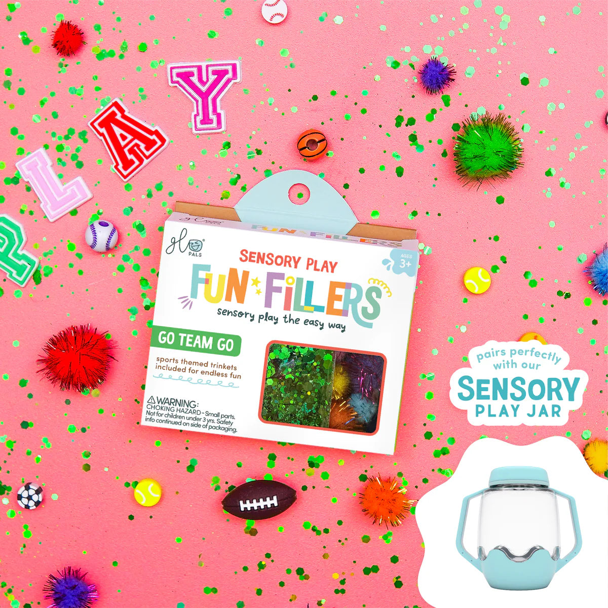 Sensory Play Fun Fillers - Glo Pals