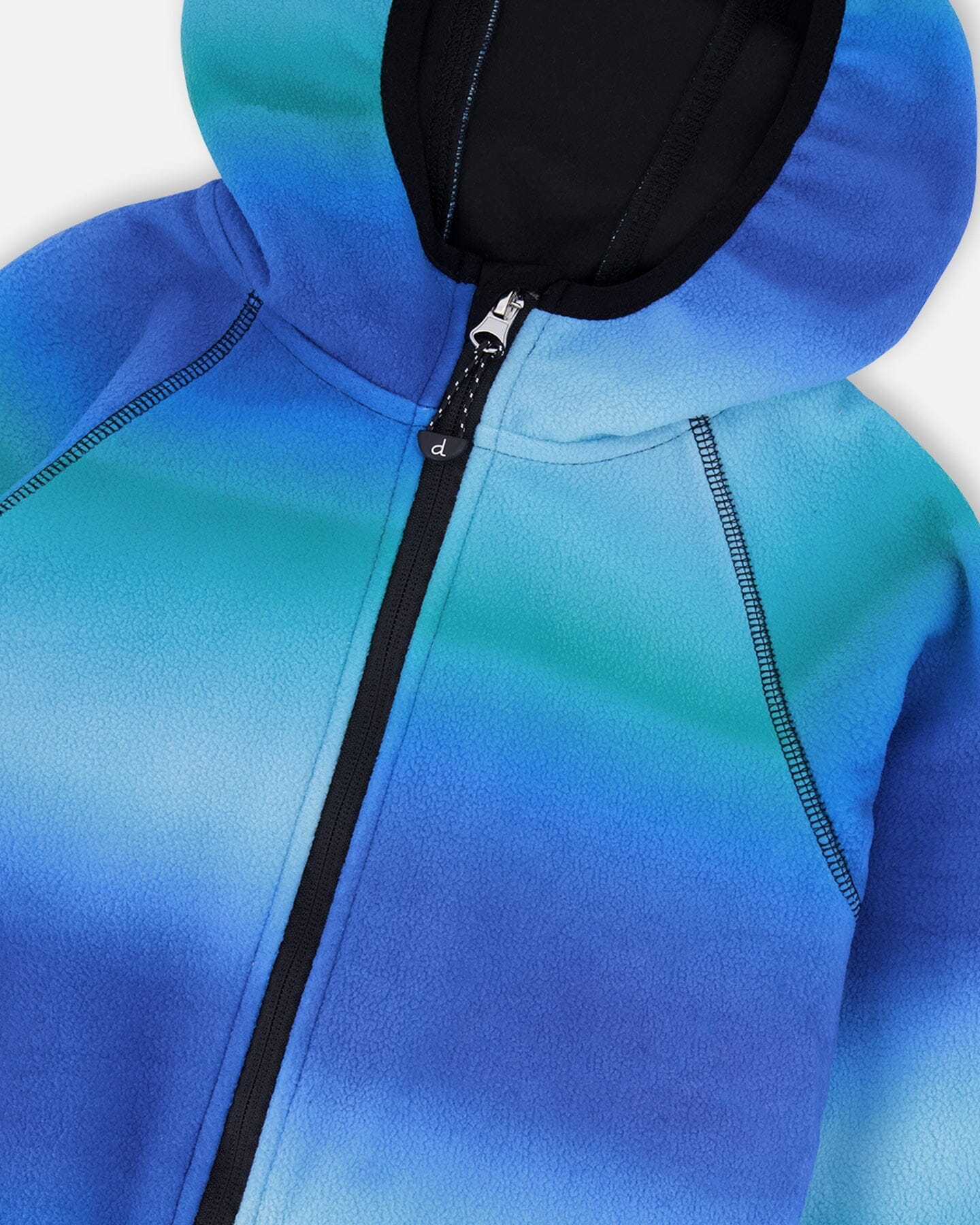 Softshell Jacket Blue To Black Gradient