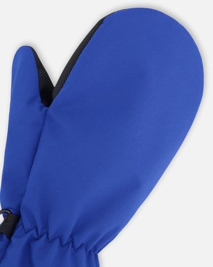 Mid-Season Mittens In Recycled Polyester Royal Blue