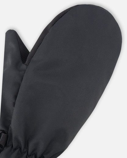 Mid-Season Mittens In Recycled Polyester Black