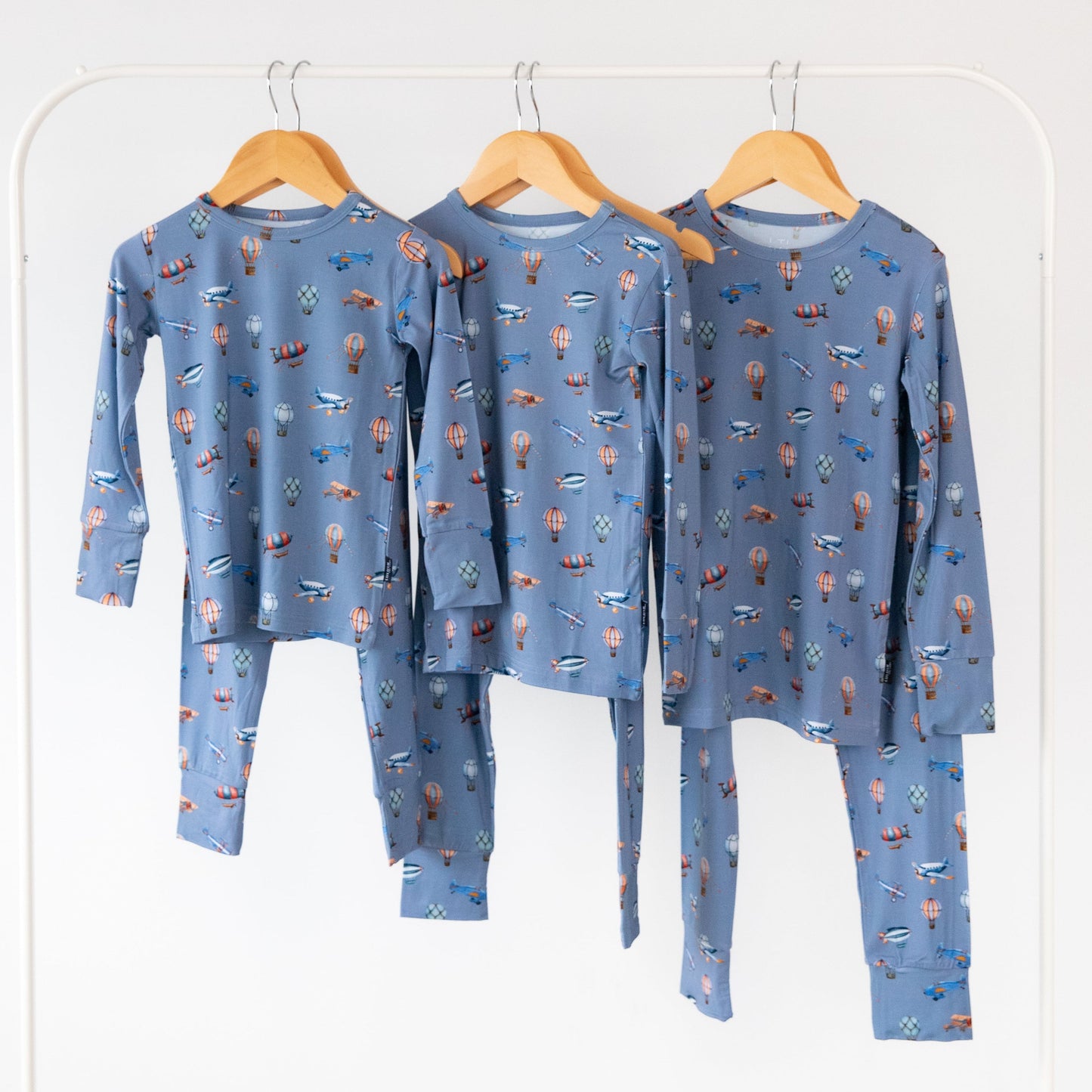 Vintage Voyager Two-Piece Pajama Set