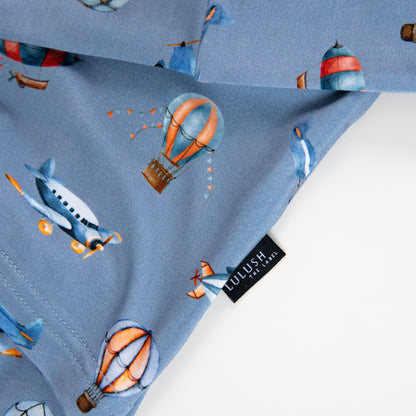 Vintage Voyager Two-Piece Pajama Set