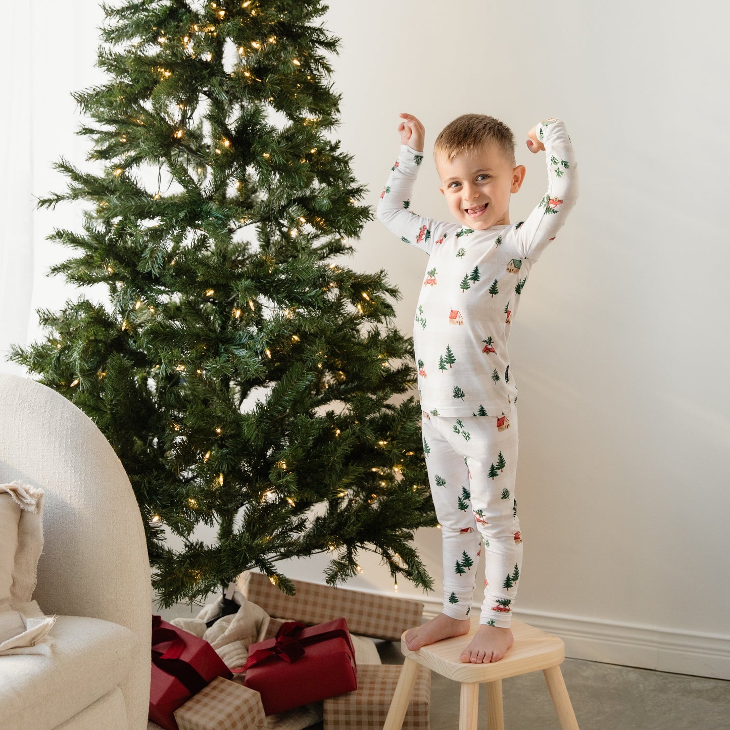 Cottage Christmas Two Piece Pyjama Set