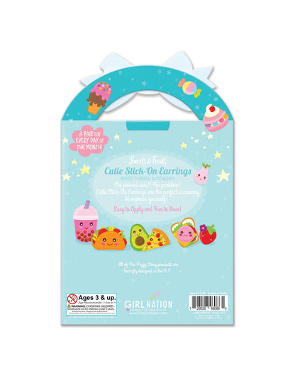 Cutie Stick-On Earrings Sweets & Treats