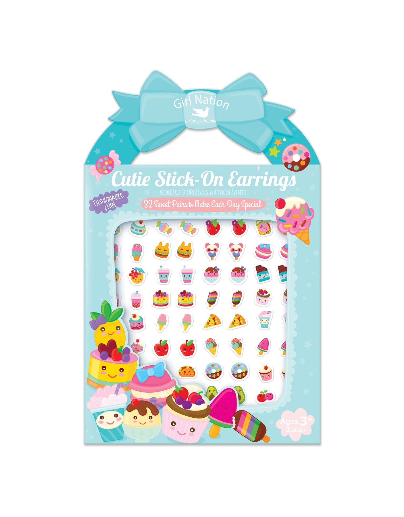 Cutie Stick-On Earrings Sweets & Treats