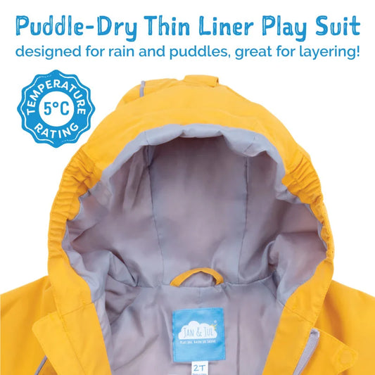 PRE-ORDER Puddle-Dry Waterproof Play Suit - Jan & Jul