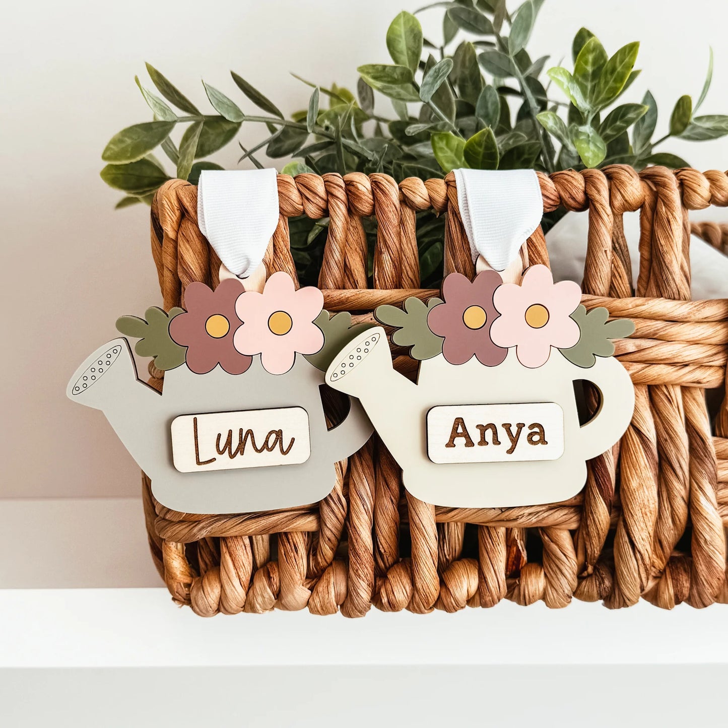 PRE-ORDER Floral Watering Can Tag - The Knotty Design Co.