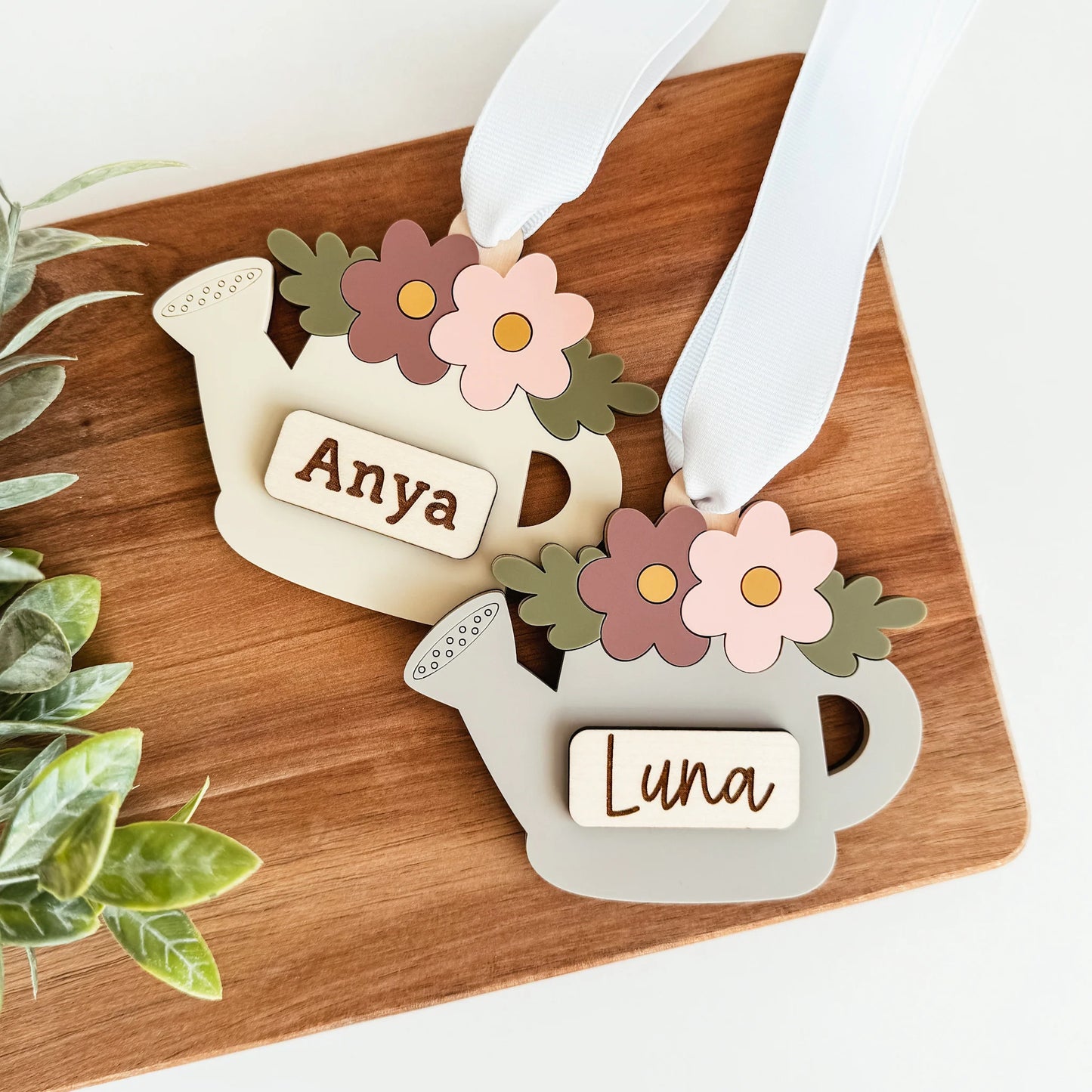 PRE-ORDER Floral Watering Can Tag - The Knotty Design Co.