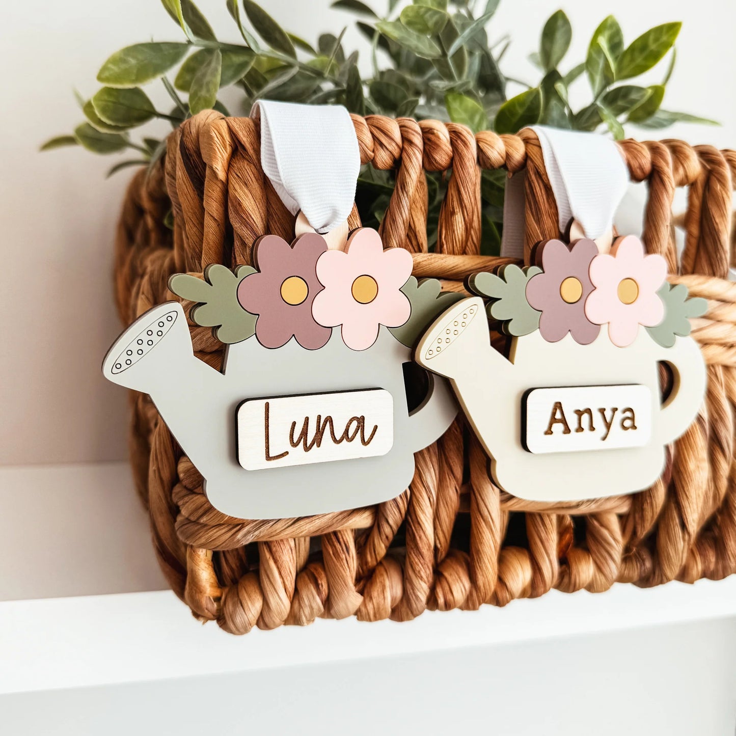 PRE-ORDER Floral Watering Can Tag - The Knotty Design Co.
