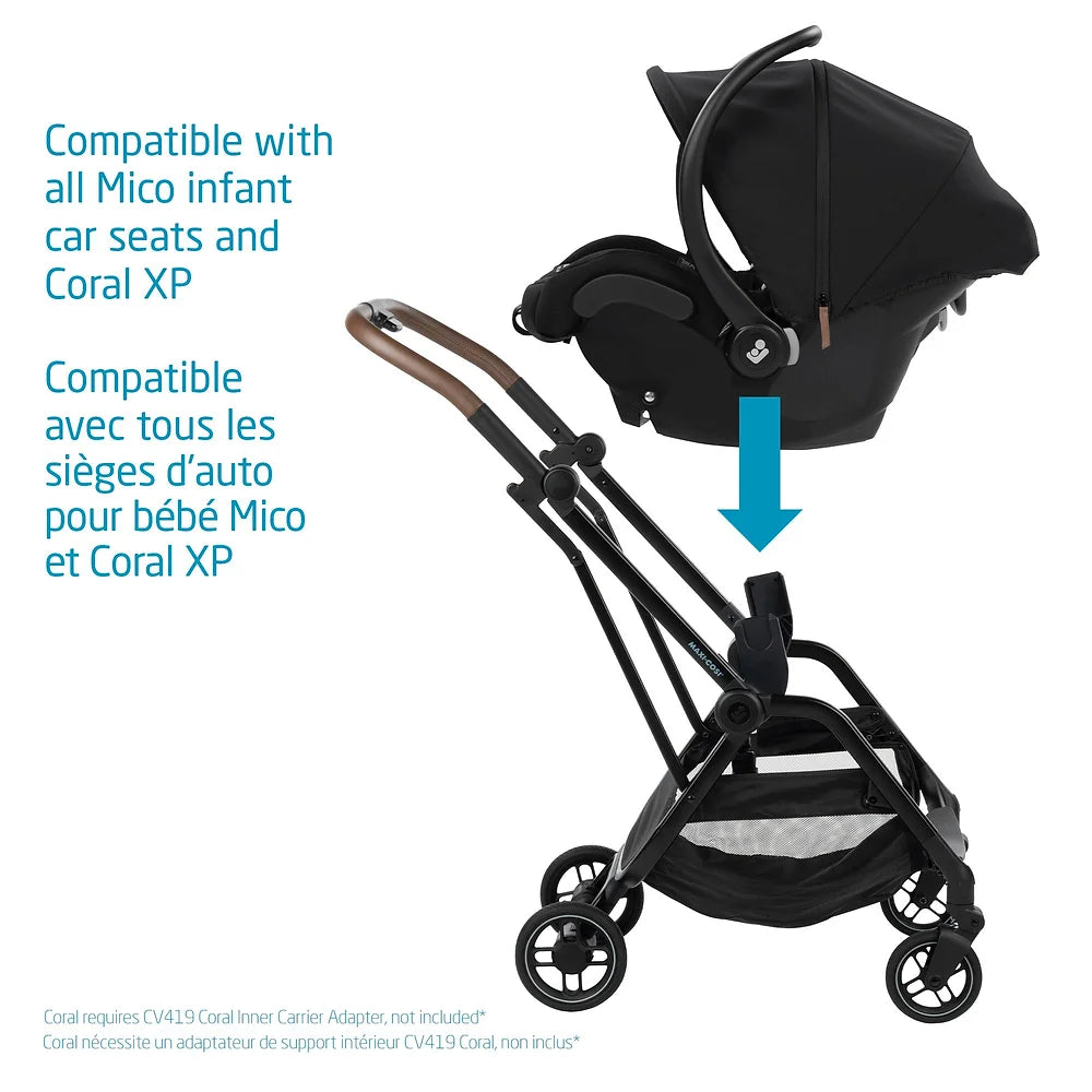 Leona Stroller Essential Black - Maxi Cosi