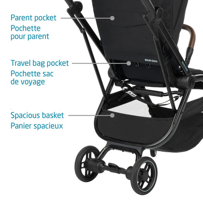 Leona Stroller Essential Black - Maxi Cosi