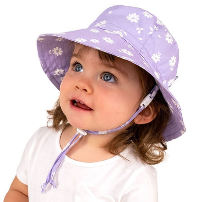 Purple Daisy Bucket Hat