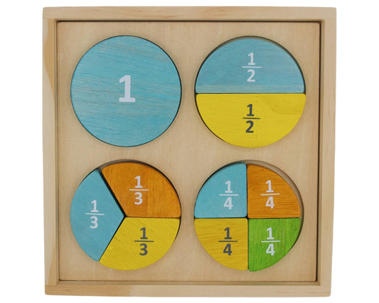 Fraction Puzzle- Begin Again