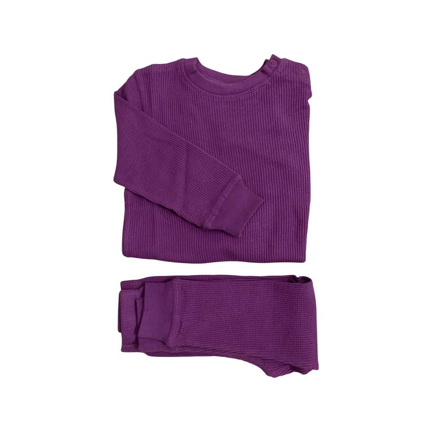 Amethyst Purple Waffle Set