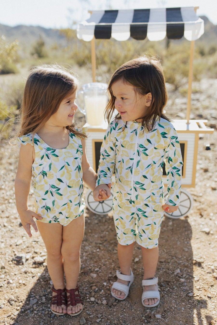The "Sophie" Ruffle Shoulder One Piece Swimsuit